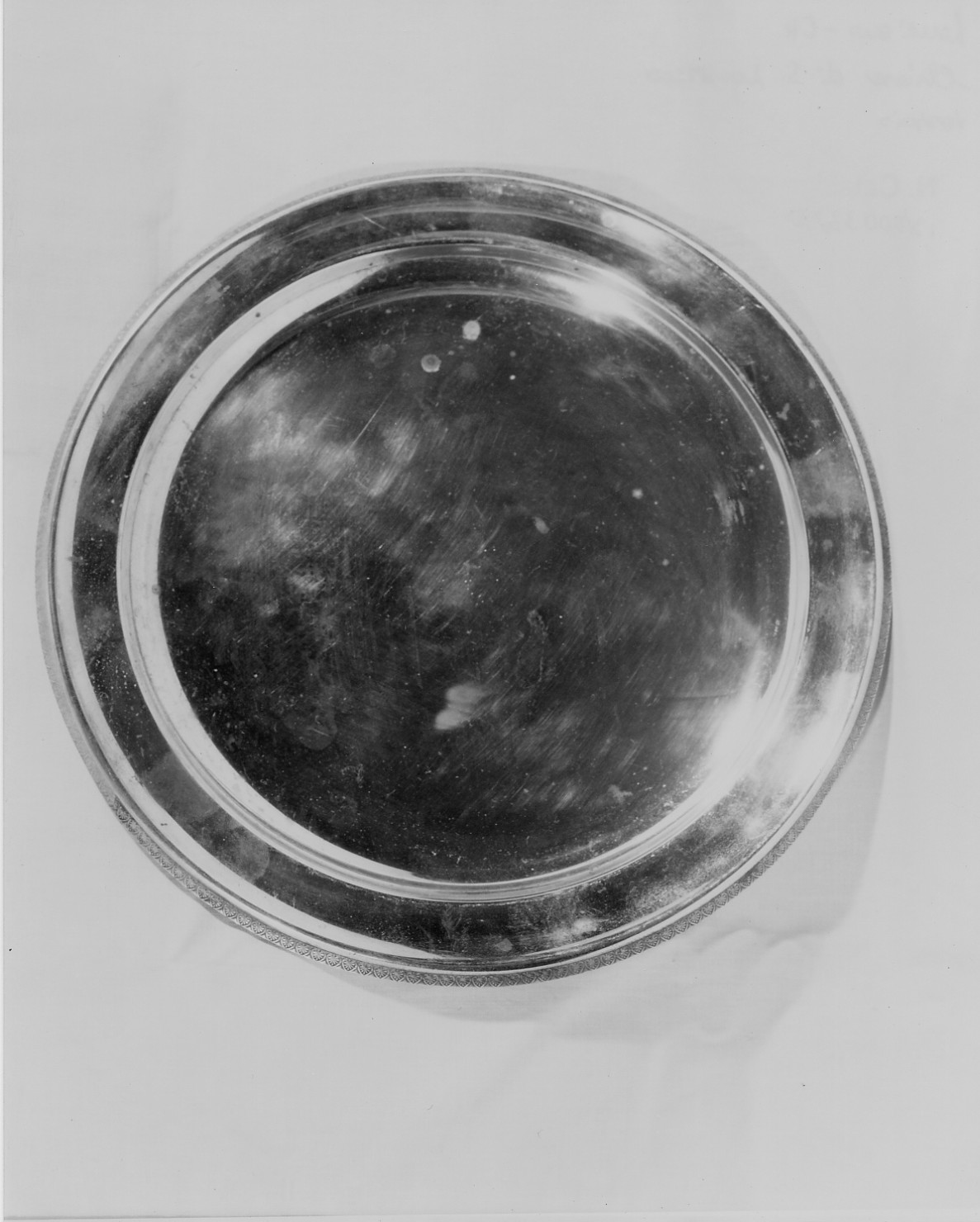 piatto - ambito Italia meridionale (secondo quarto sec. XX)