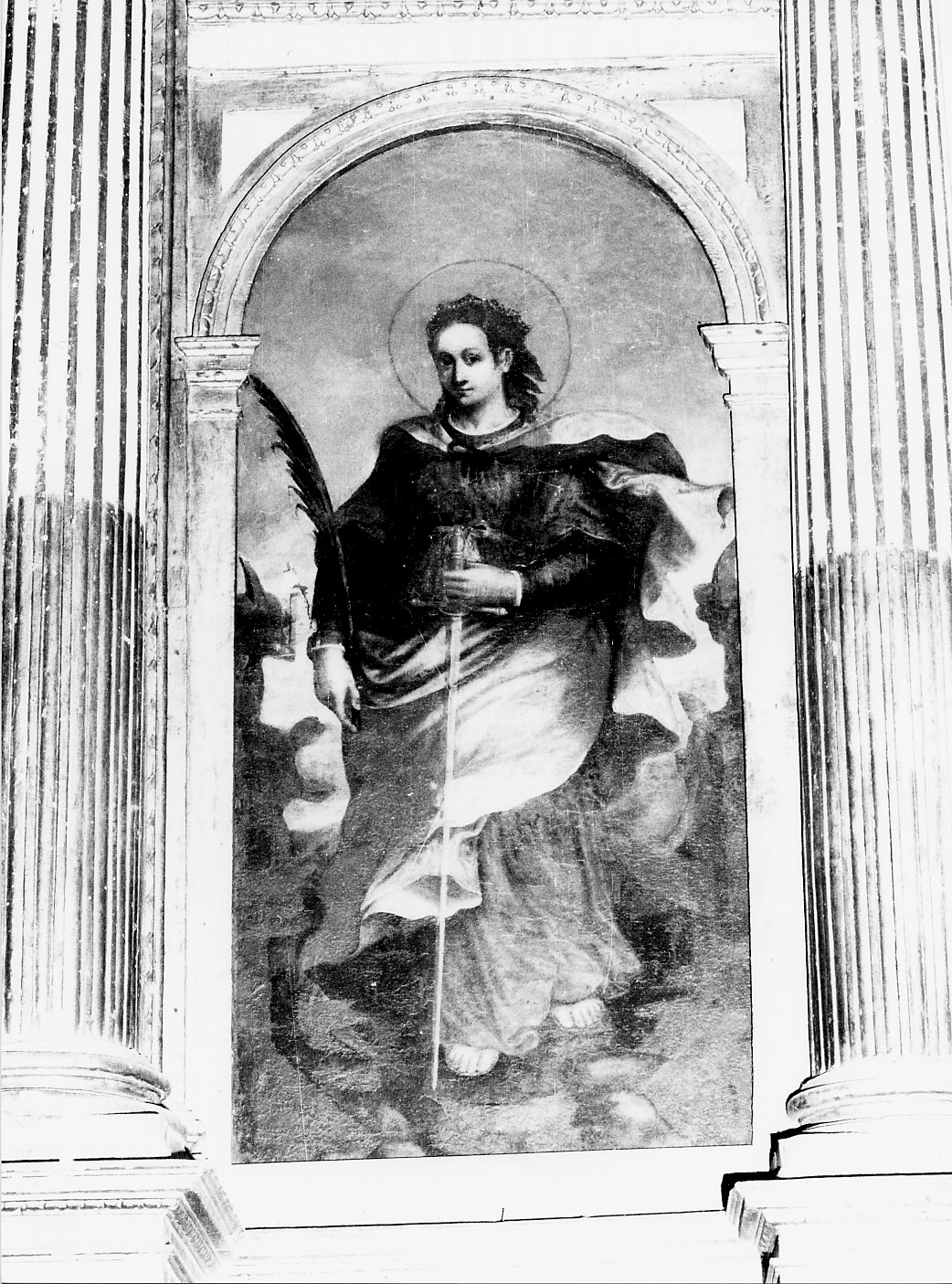 Santa martire (dipinto) - ambito Italia meridionale (sec. XVII)