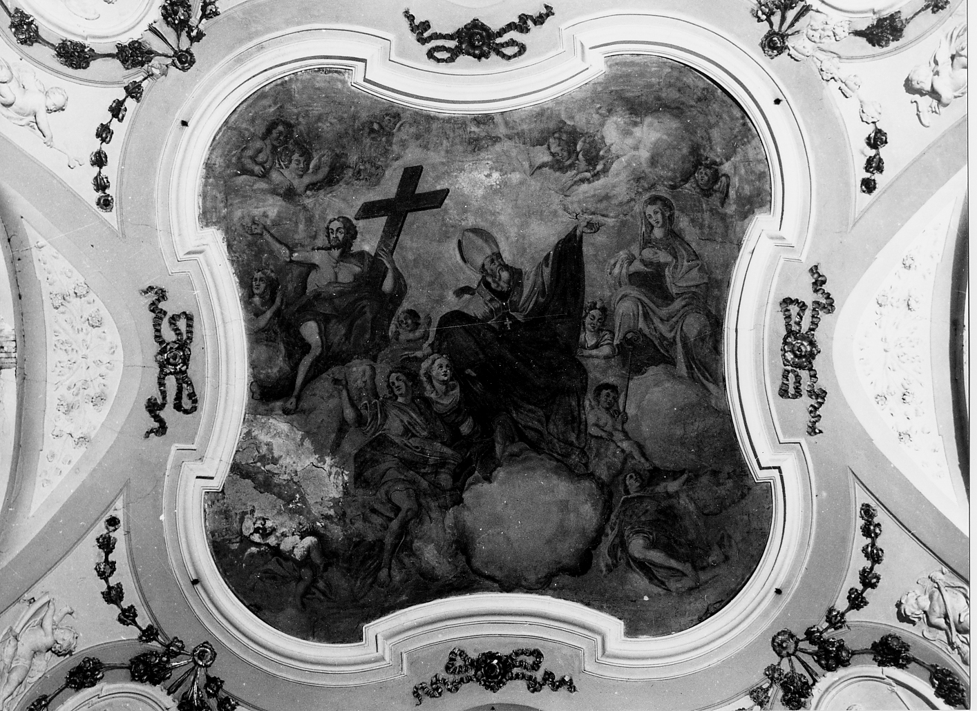 gloria di Sant'Agostino (dipinto) - ambito Italia centrale (prima metà sec. XX)