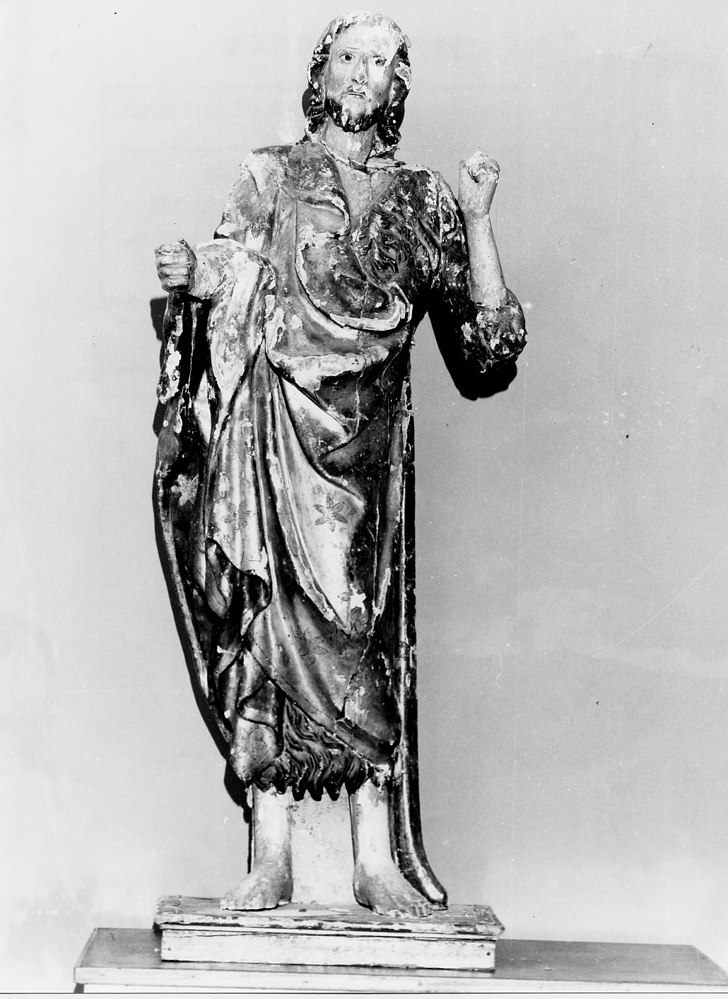 San Giovanni Battista (statua) - ambito Italia centrale (sec. XVII)