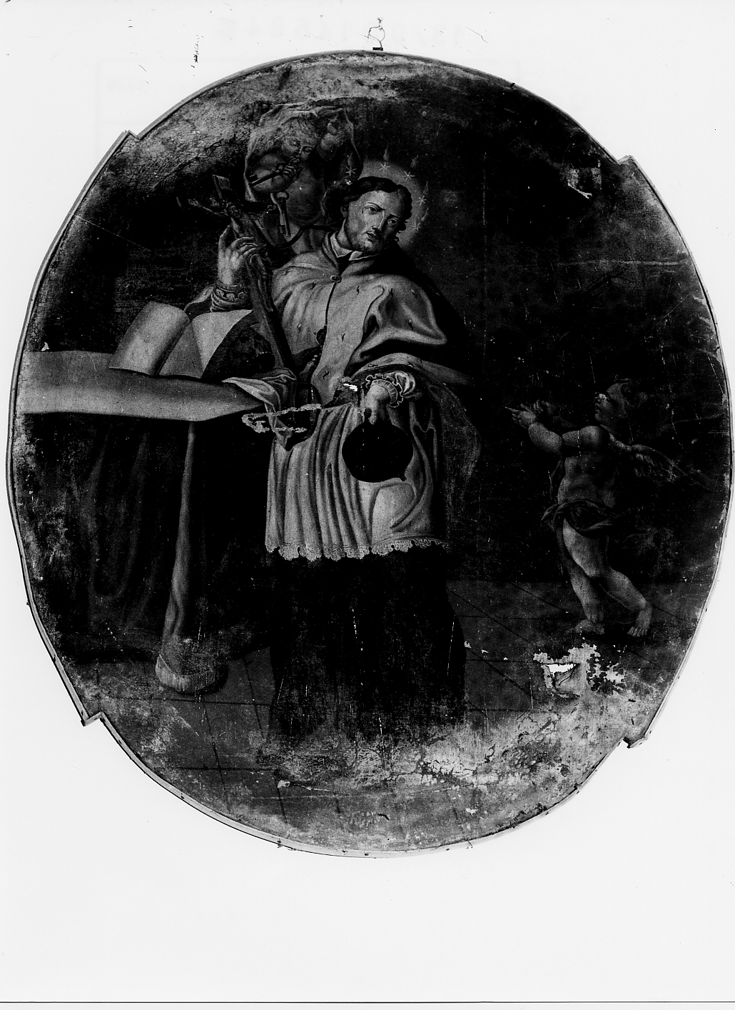 San Carlo Borromeo (dipinto) - ambito Italia centrale (sec. XVIII)