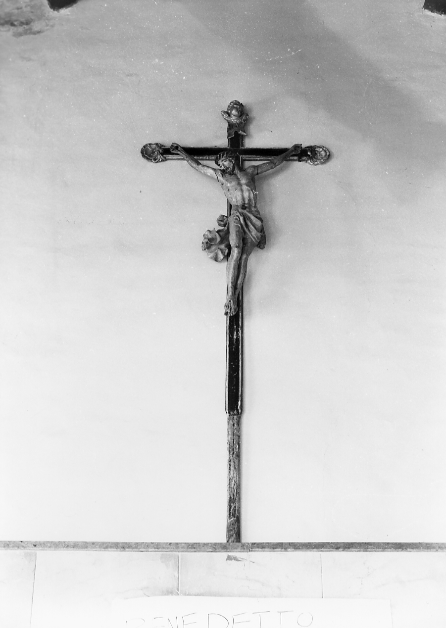 CRISTO CROCIFISSO (scultura) - ambito Italia centrale (sec. XVIII)