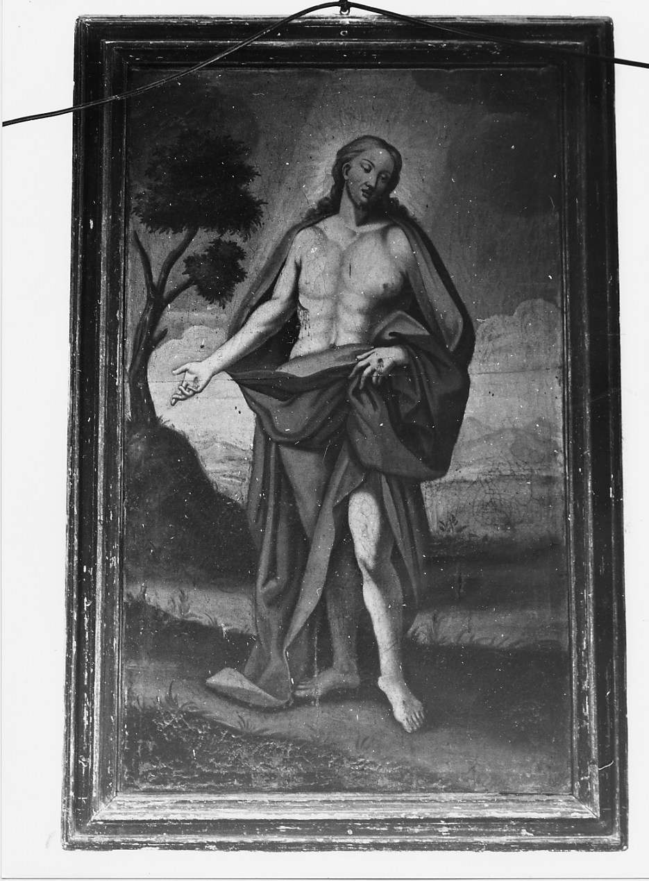 CRISTO RISORTO (dipinto) - ambito abruzzese (sec. XVIII)