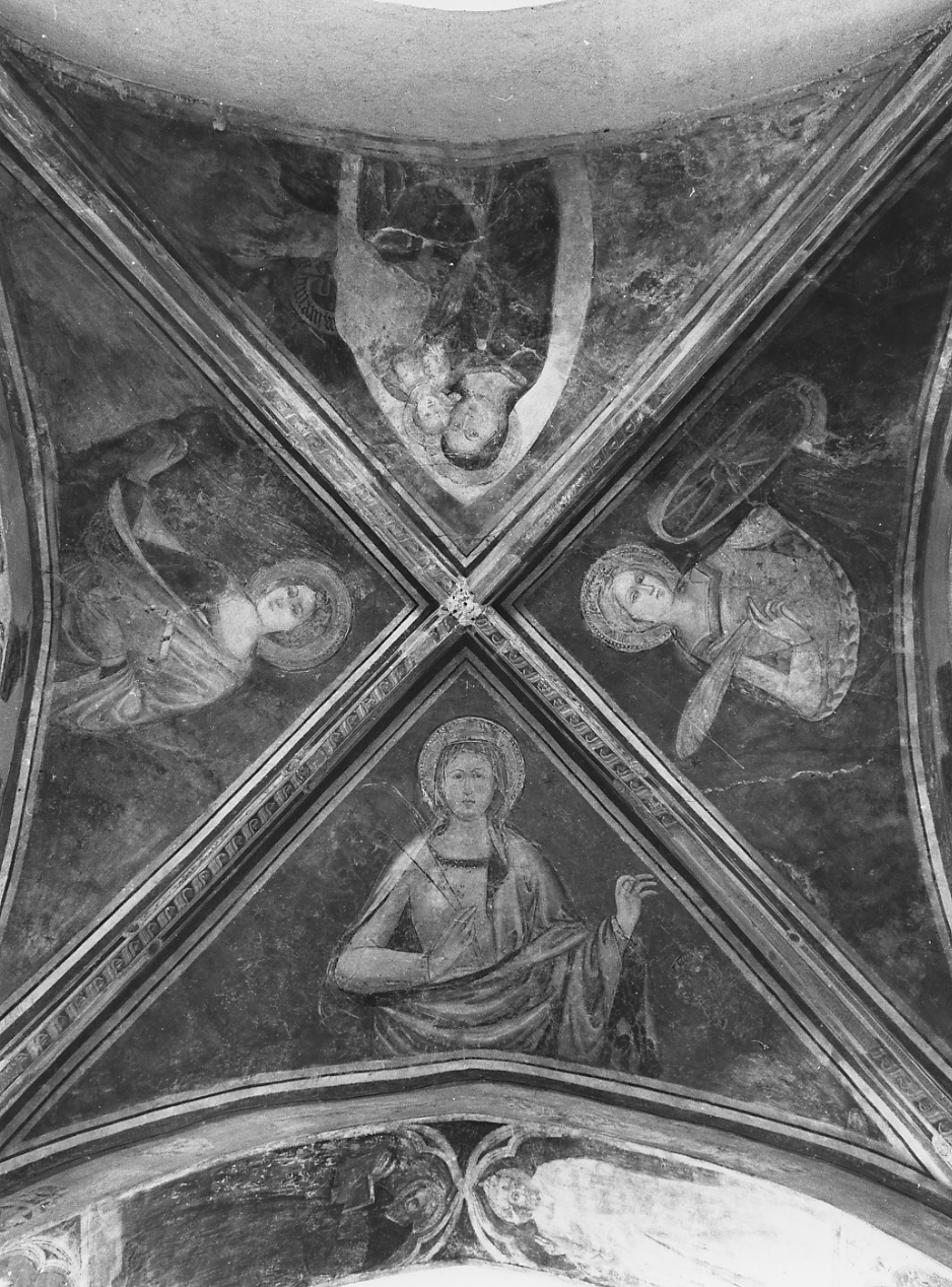 Madonna con Bambino e sante (dipinto) - ambito umbro (prima metà sec. XV)