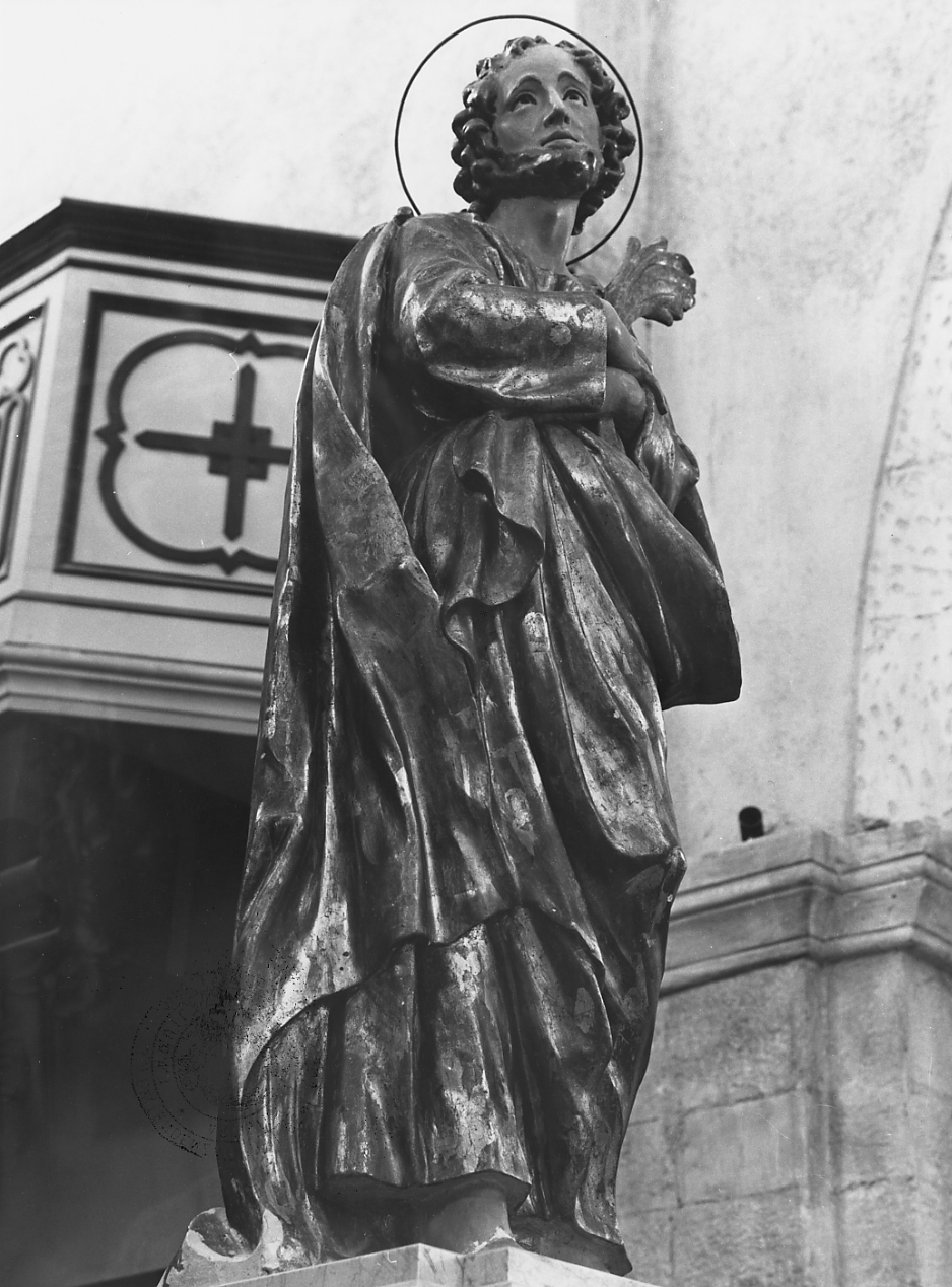 San Simplicio (statua) di Giovanni da Parma (sec. XV, sec. XVIII)