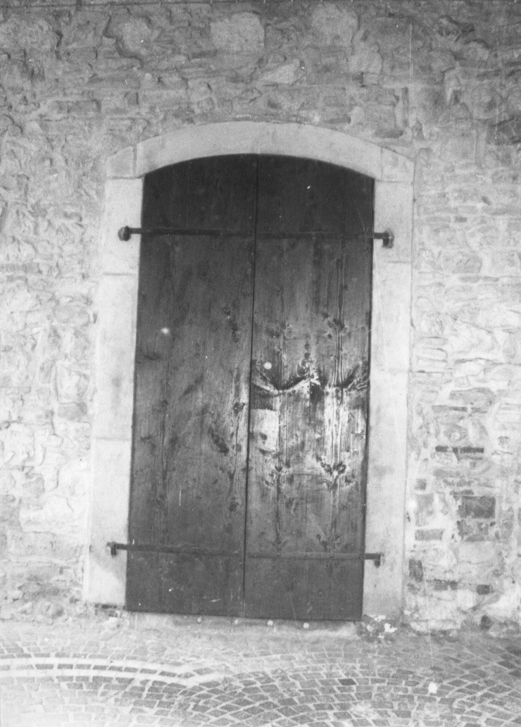 portale, elemento d'insieme - ambito abruzzese (sec. XVI)