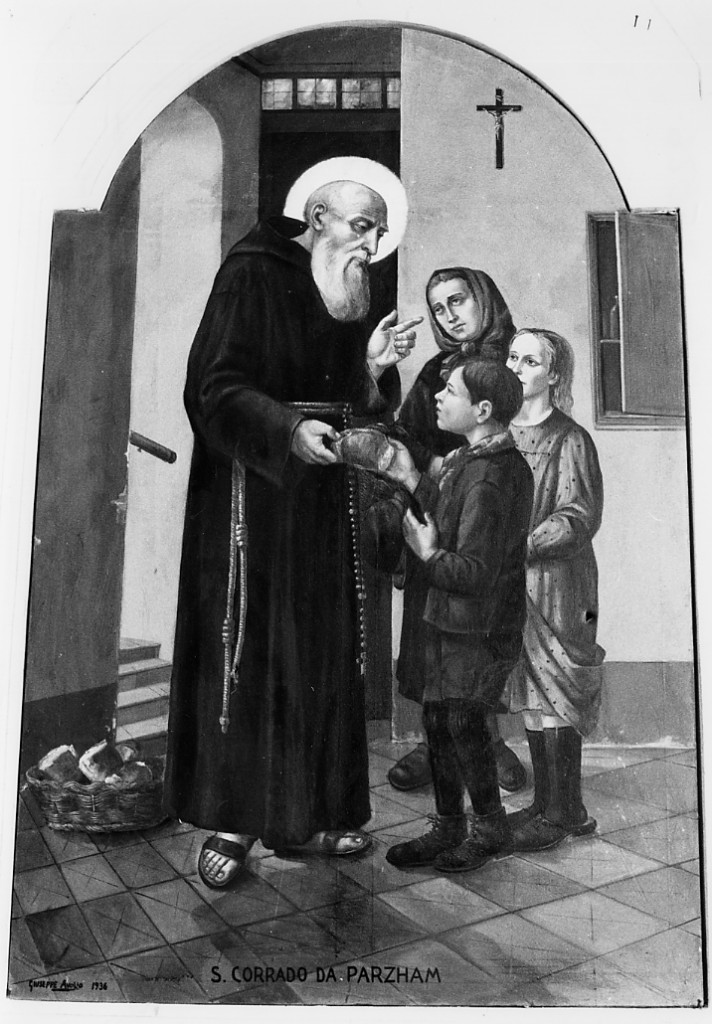 San Corroado di Parzhan (pala) di Avolio Giuseppe (attribuito) (prima metà sec. XX)
