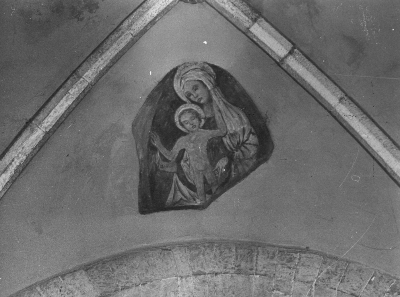 Madonna con Bambino (dipinto) - ambito Italia centrale (secc. XV/ XVI)