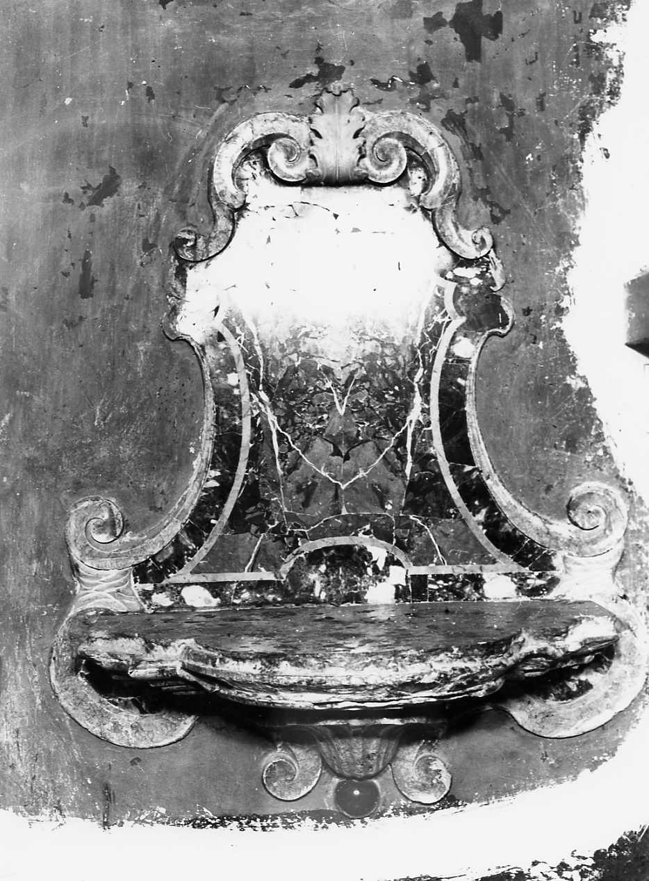 mensola - ambito Italia centrale (sec. XVIII)