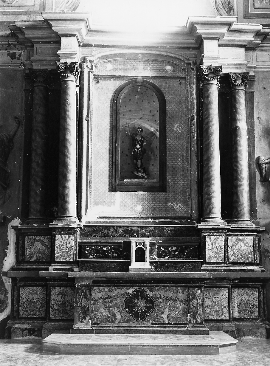 altare maggiore - ambito Italia centrale (sec. XVIII)