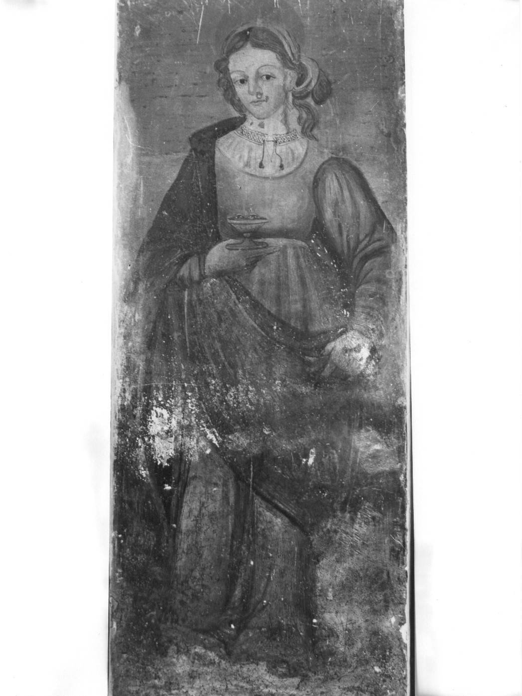 SANTA LUCIA (dipinto) - ambito abruzzese (sec. XVI)