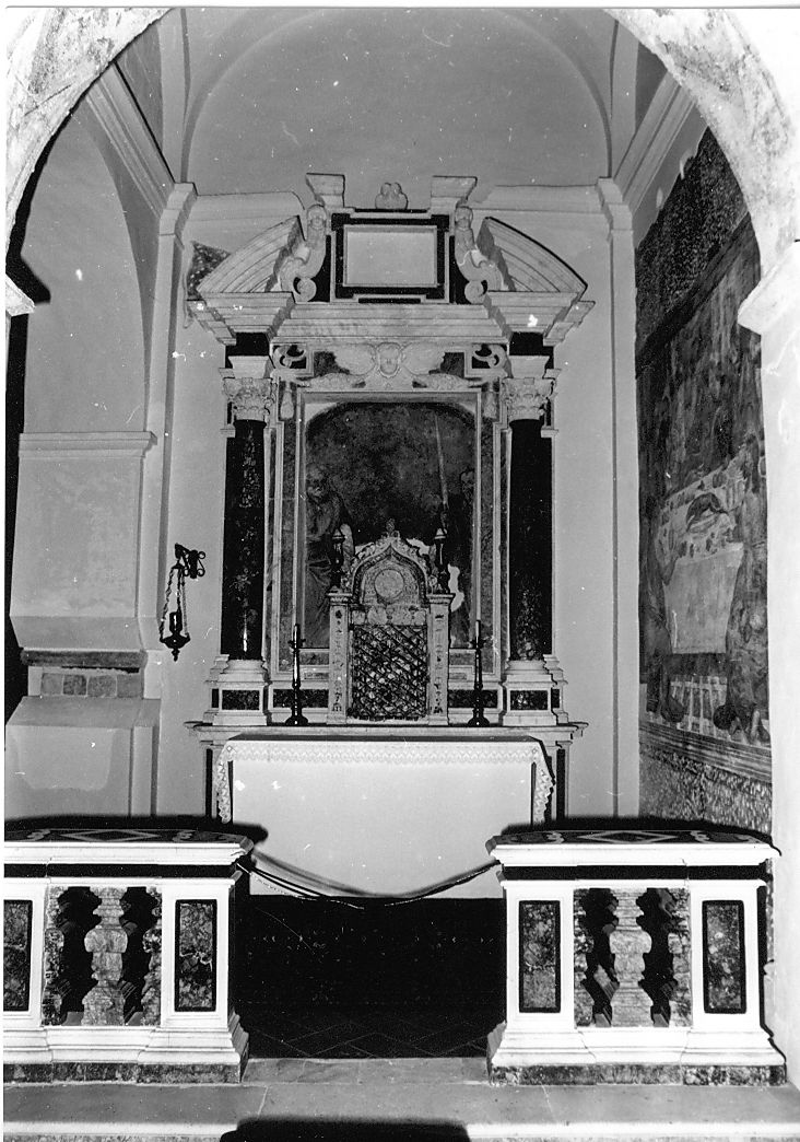 altare - ambito Italia centrale (fine sec. XVII)