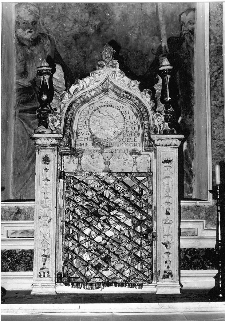 tabernacolo - ambito abruzzese (sec. XVI)
