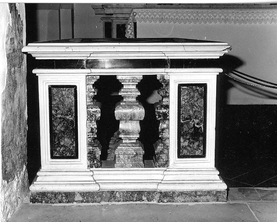 balaustrata - ambito Italia centrale (fine sec. XVII)