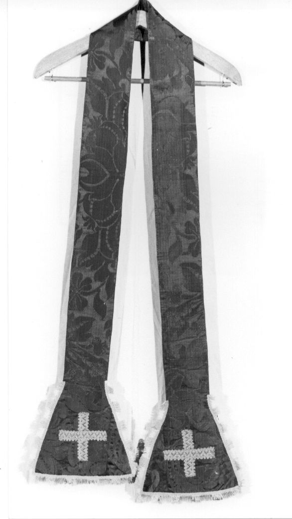 stola, opera isolata - manifattura italiana (seconda metà sec. XIX)