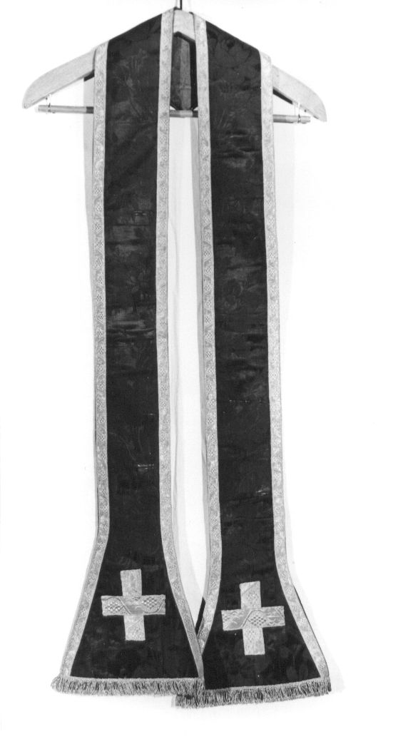 stola, opera isolata - manifattura italiana (prima metà sec. XIX)