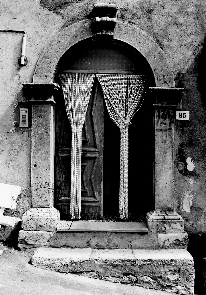 CACCIA A STAMBECCHI (portale, opera isolata) - produzione abruzzese (prima metà sec. XVIII)