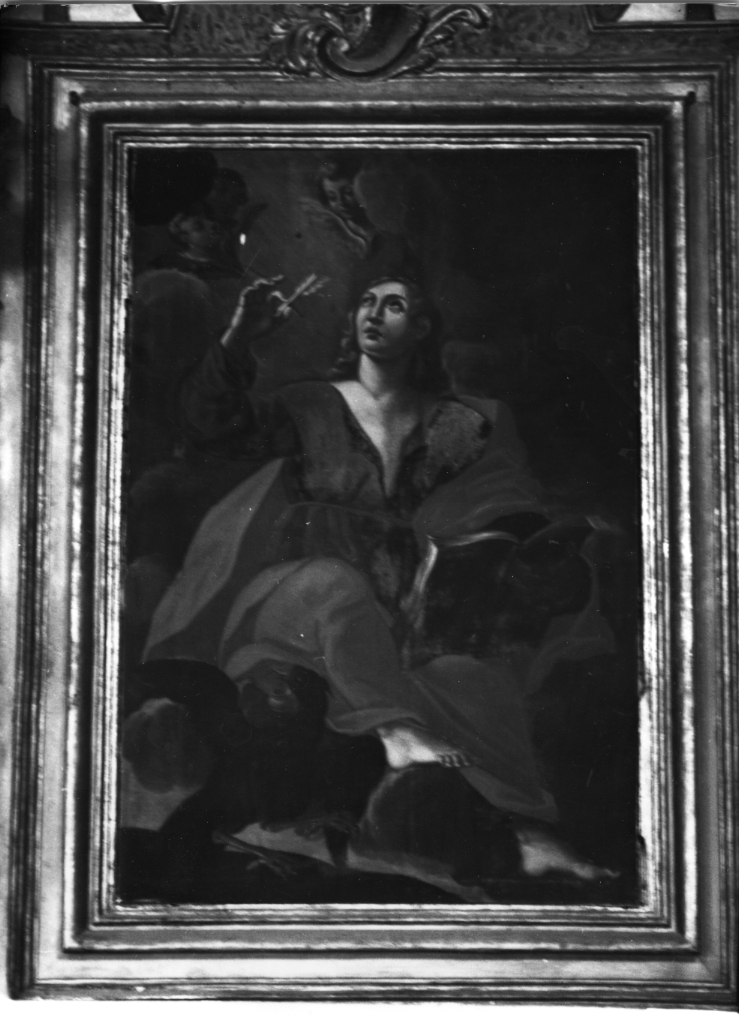 simbolo di San Giovanni Evangelista: aquila (dipinto, opera isolata) - bottega Italia centrale (sec. XIX)