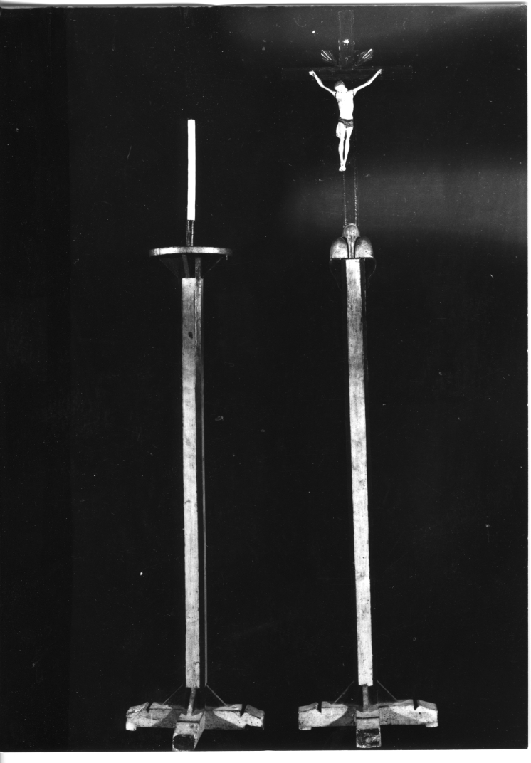 candelabro, serie - bottega Italia centrale (sec. XX)