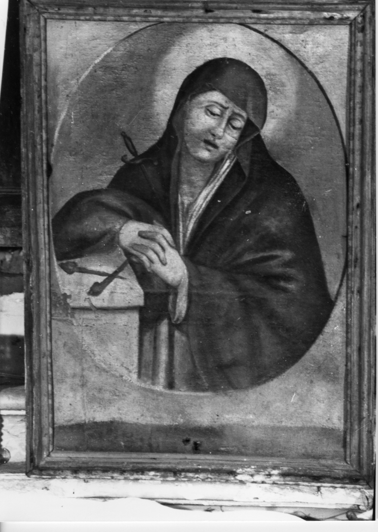 Madonna Addolorata (dipinto, opera isolata) - bottega Italia centrale (sec. XIX)