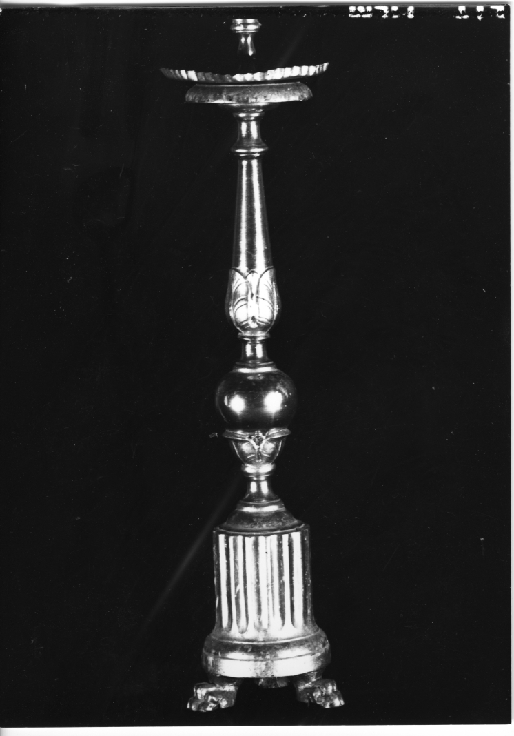 candeliere, serie - bottega Italia centrale (sec. XIX)