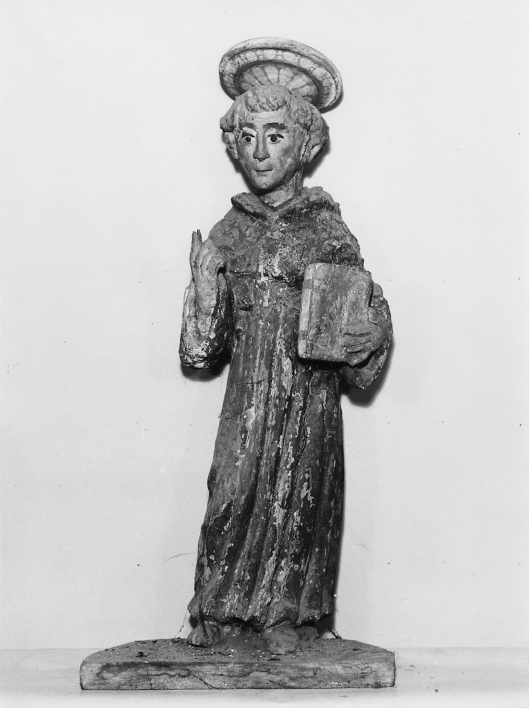 Sant'Antonio da Padova (statua) di Angelino da Beffi (sec. XVII)
