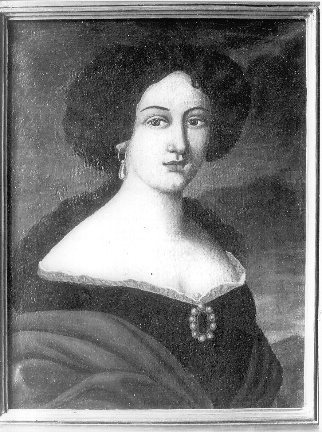 ritratto di donna (dipinto) - ambito Italia centrale (sec. XIX)