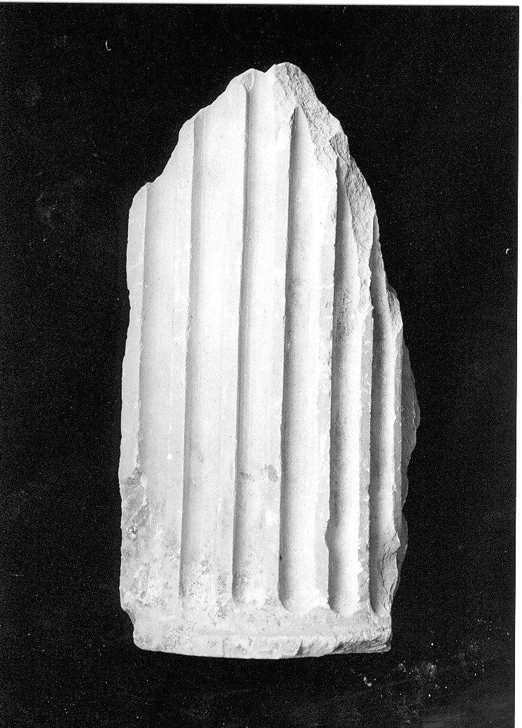fusto di colonna, frammento - ambito Italia centrale (sec. I)