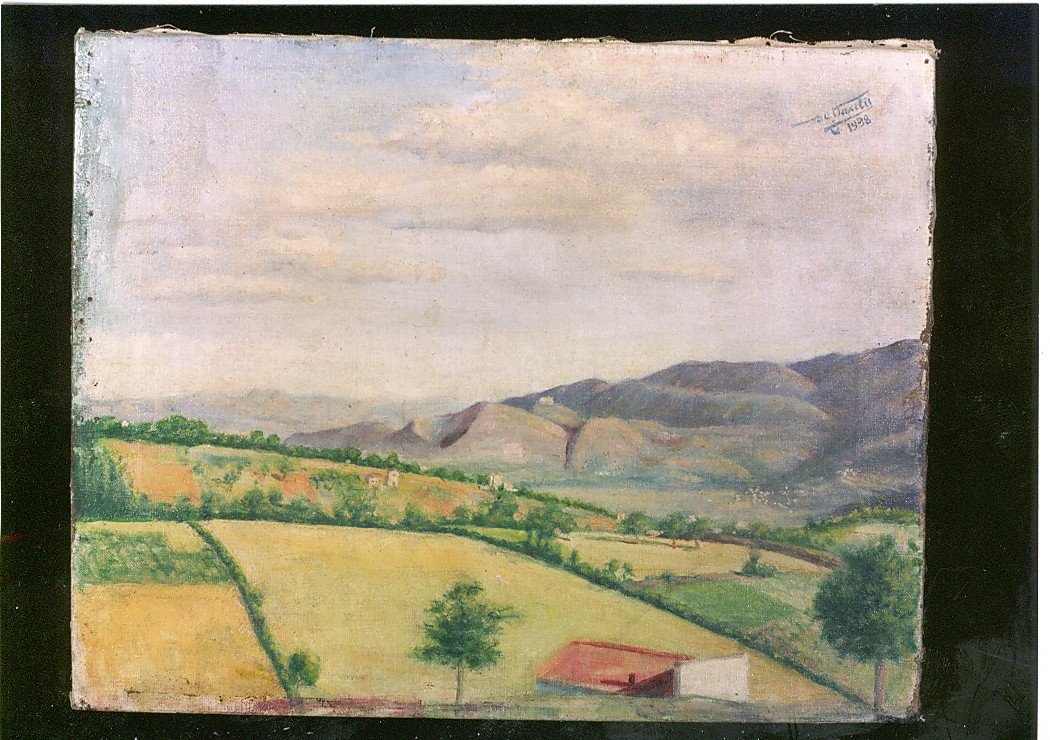 paesaggio (dipinto) di De Paulis Giovanni (sec. XX)