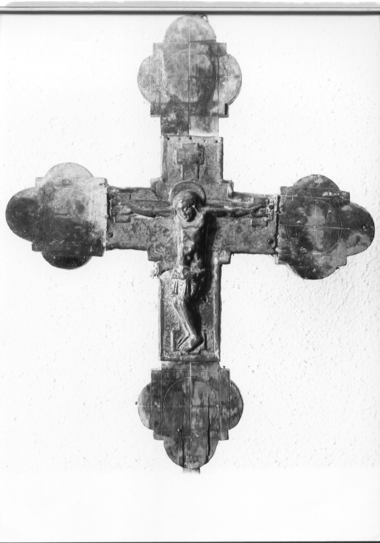croce processionale - ambito abruzzese (fine/inizio secc. XIII/ XIV)