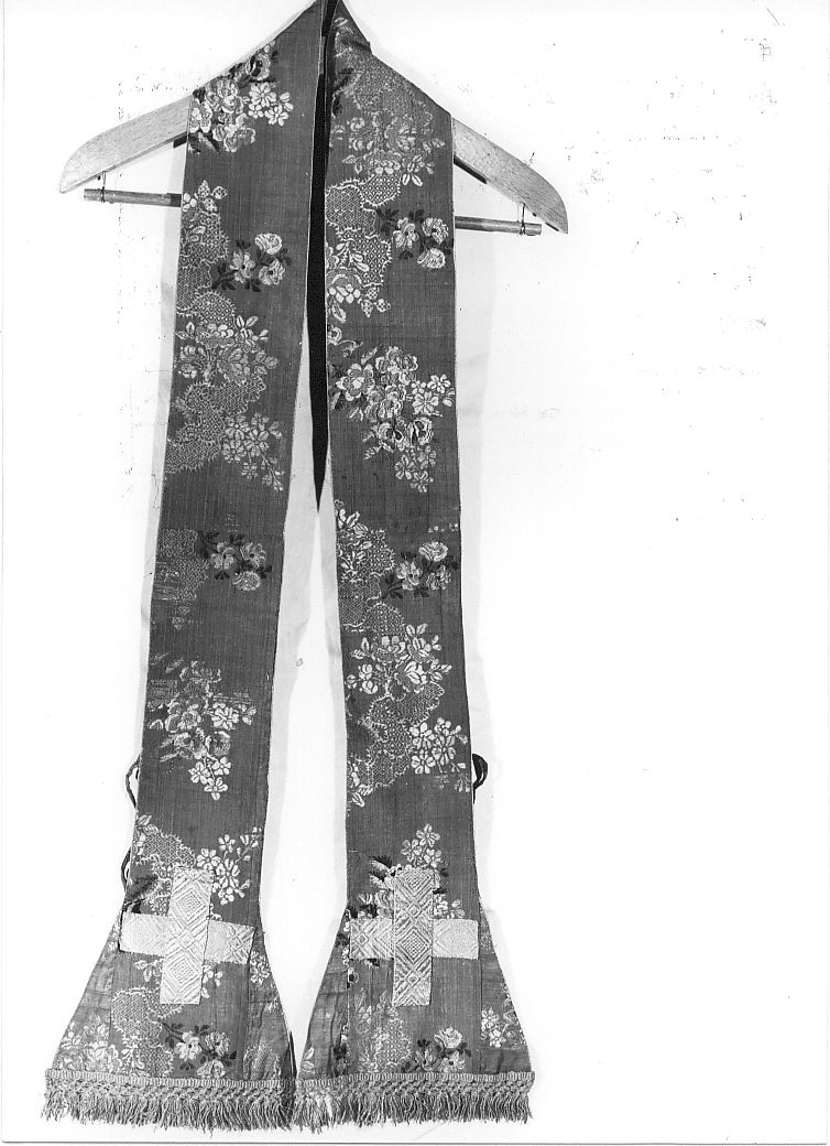 stola, insieme - manifattura italiana (terzo quarto sec. XVIII)