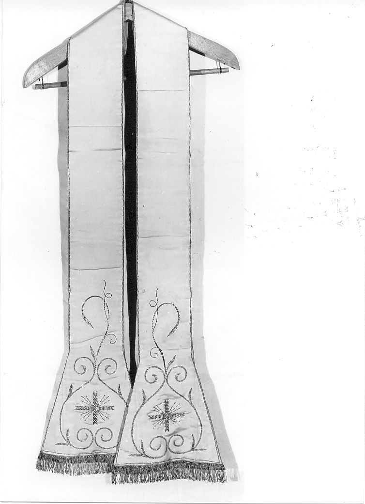 stola, insieme - manifattura Italia centrale (metà sec. XX)