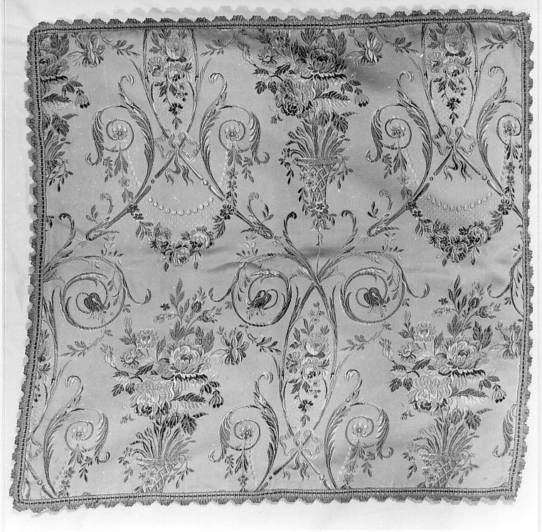 velo di calice, elemento d'insieme - manifattura italiana (fine sec. XVIII)