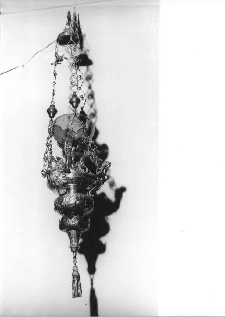 lampada, paio - bottega abruzzese (sec. XX)