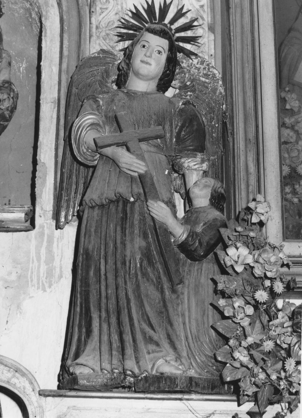 Angelo custode (statua) - bottega Italia meridionale (primo quarto sec. XVIII)