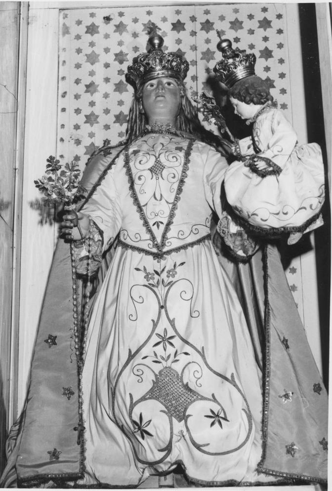 Madonna con Bambino (statua processionale) - bottega Italia meridionale (sec. XVIII)