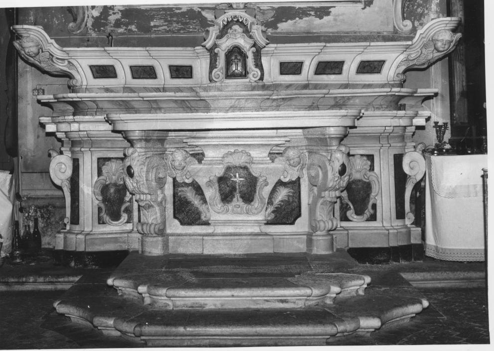 altare maggiore - bottega Italia meridionale (sec. XVIII)
