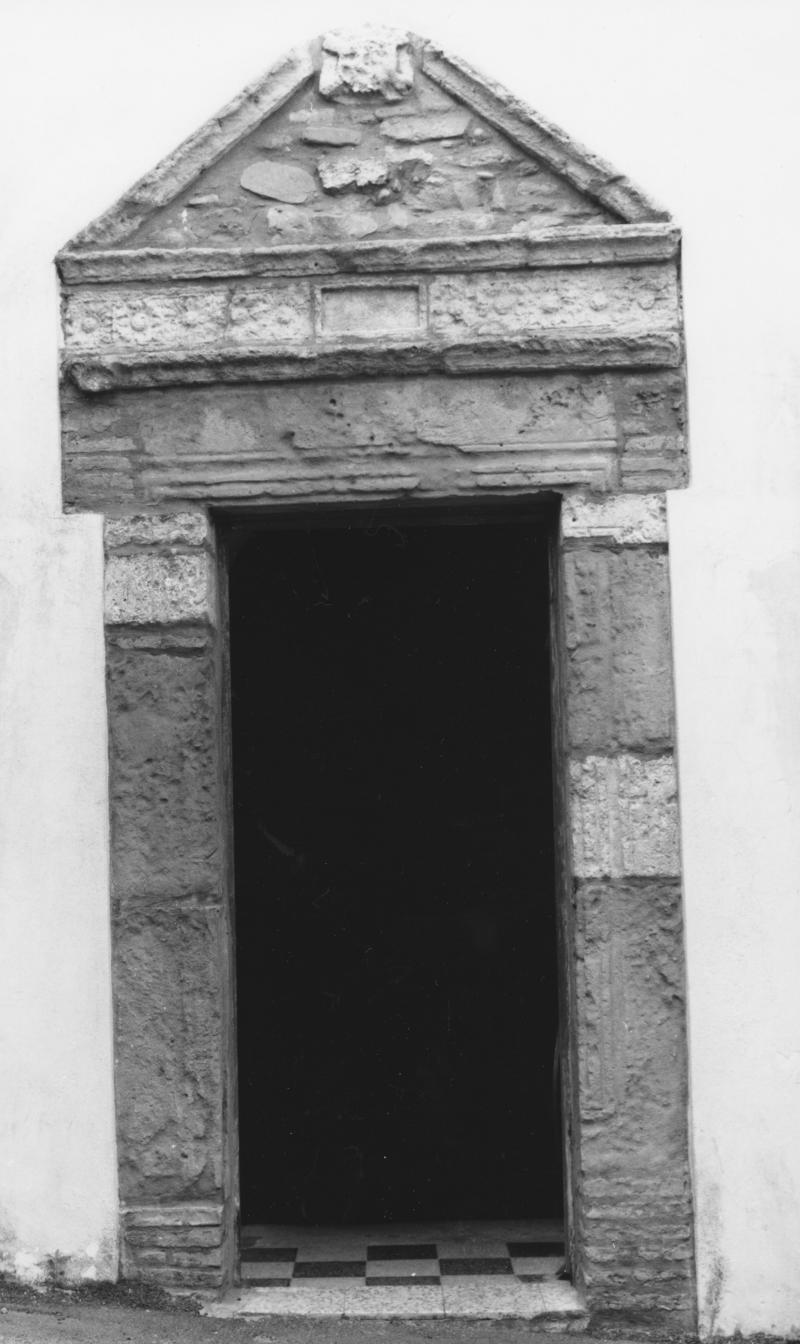 mostra di portale - bottega napoletana (prima metà sec. XVII)