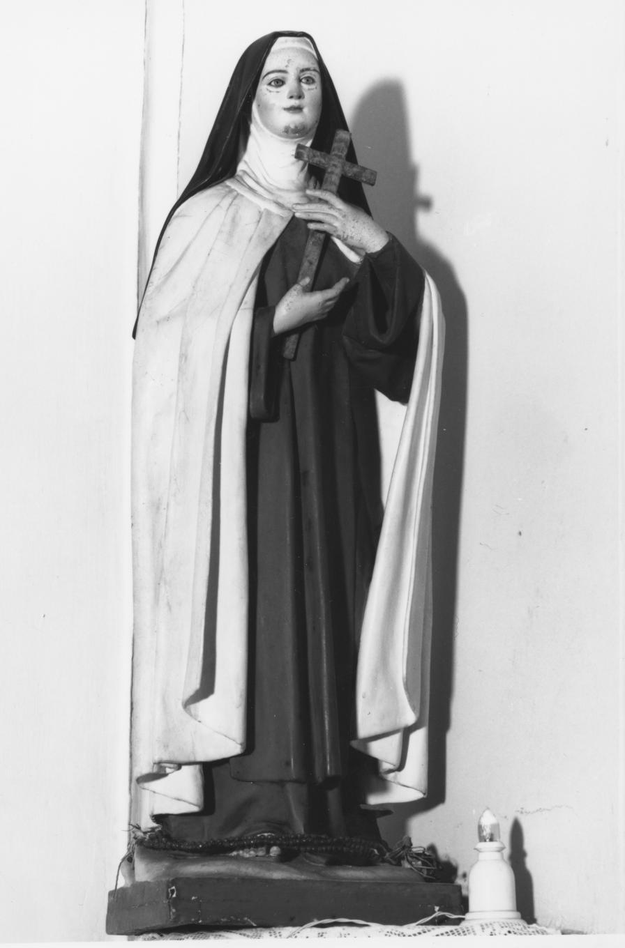 Santa Caterina da Siena (statua) - bottega leccese (seconda metà sec. XIX)