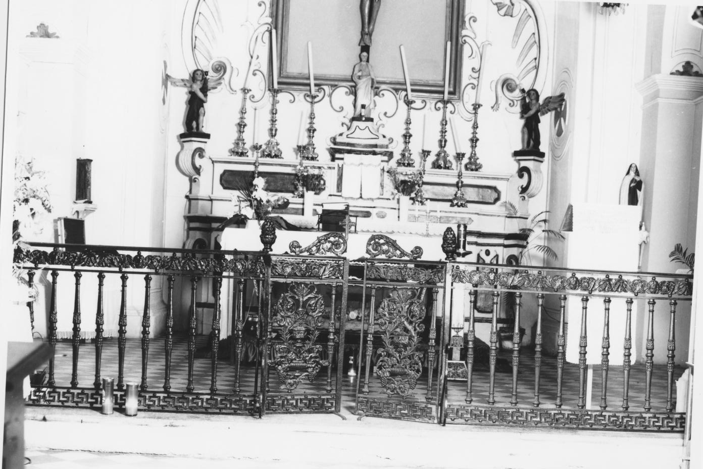 cancellata - bottega Italia meridionale (seconda metà sec. XVIII)