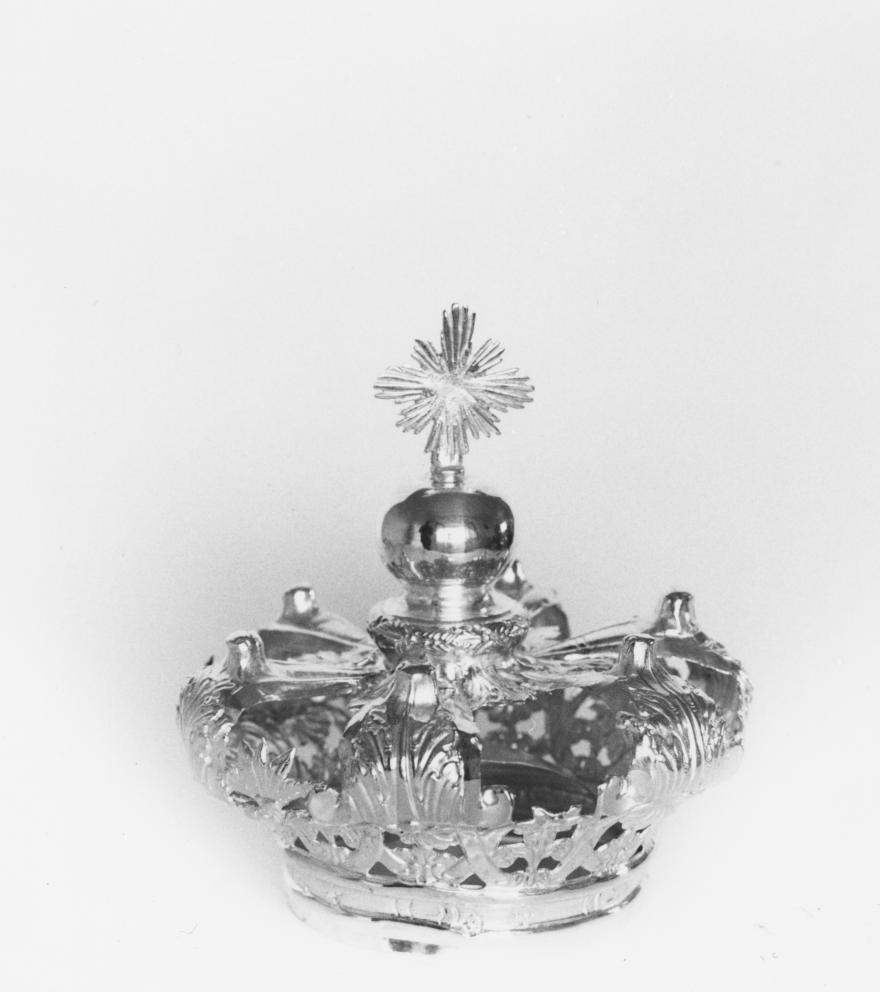 corona da statua - bottega Italia meridionale (seconda metà sec. XVIII)