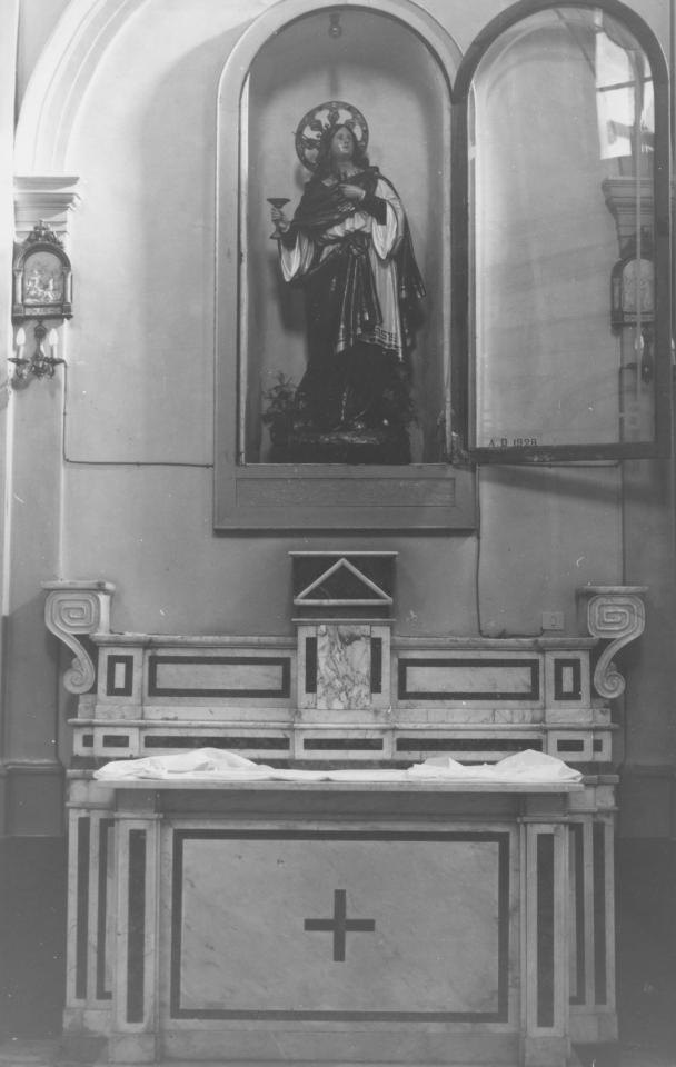 santa Lucia (statua) - bottega Italia meridionale (sec. XIX)