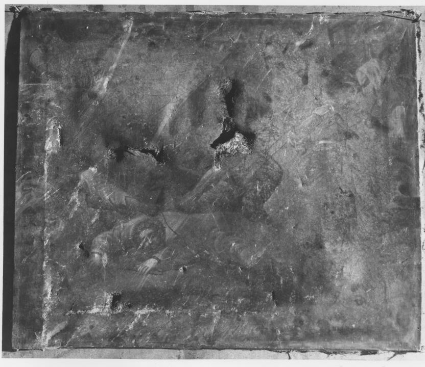 Cristo cade sotto la croce (Via Crucis, ciclo) - ambito Italia meridionale (seconda metà sec. XVIII)