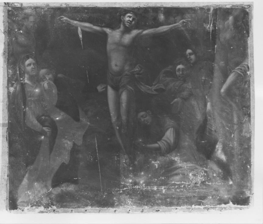 crocifissione di Cristo (Via Crucis, ciclo) - ambito Italia meridionale (seconda metà sec. XVIII)