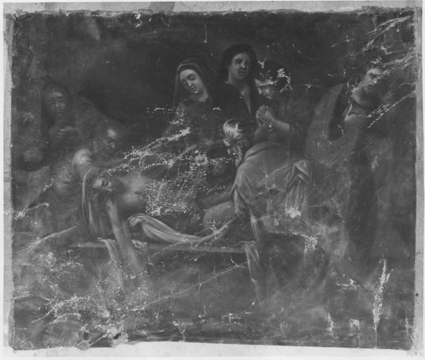 deposizione di Cristo nel sepolcro (Via Crucis, ciclo) - ambito Italia meridionale (seconda metà sec. XVIII)