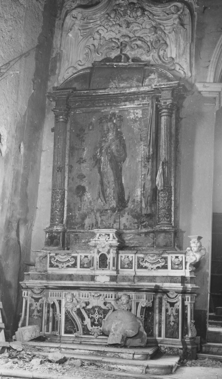 ciborio - bottega napoletana (terzo quarto sec. XVIII)