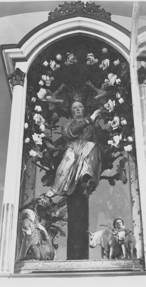 Madonna (statua) - bottega Italia meridionale (seconda metà sec. XVIII)