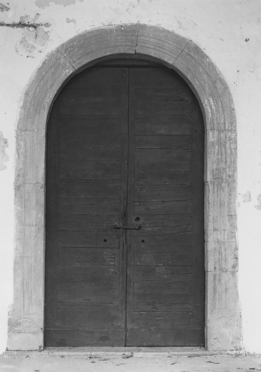 mostra di portale - bottega lucana (sec. XV)