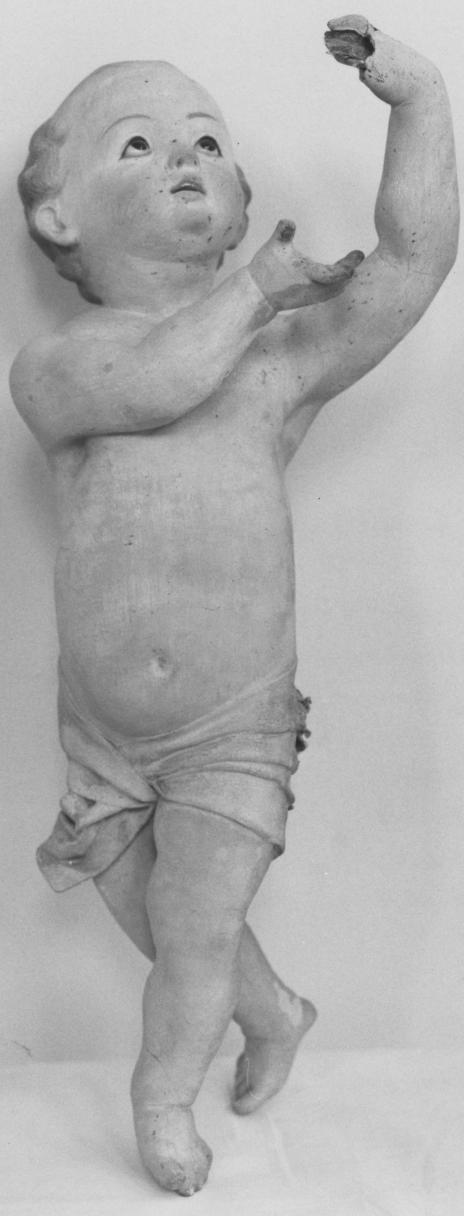 angioletto (statua, elemento d'insieme) - bottega lucana (seconda metà sec. XIX)