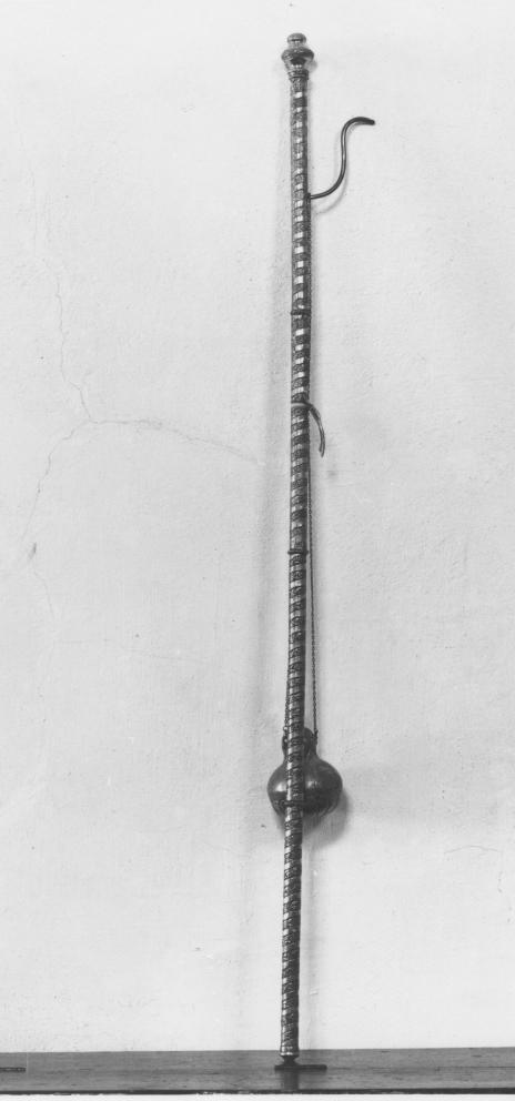 attributo iconografico di immagine sacra - bottega napoletana (fine/inizio secc. XVIII/ XIX)